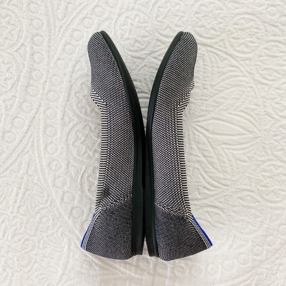 Rothy’s Grey Birdseye Rounded-Toe Flats (Sz 7) - Picture 5 of 9